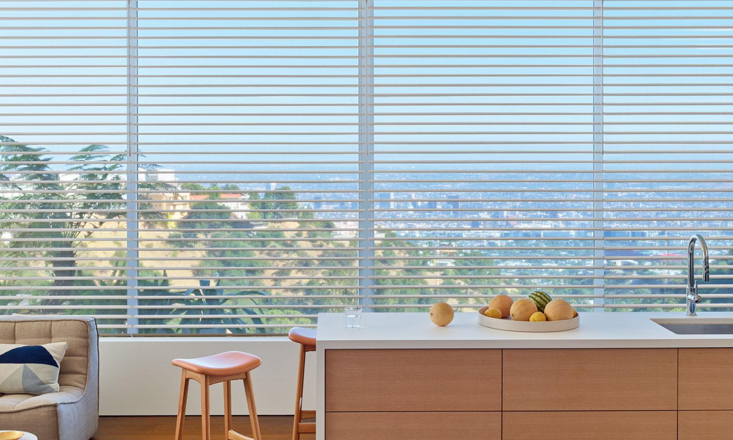 clearview silhouette shade features create a sharp view of the outdoors